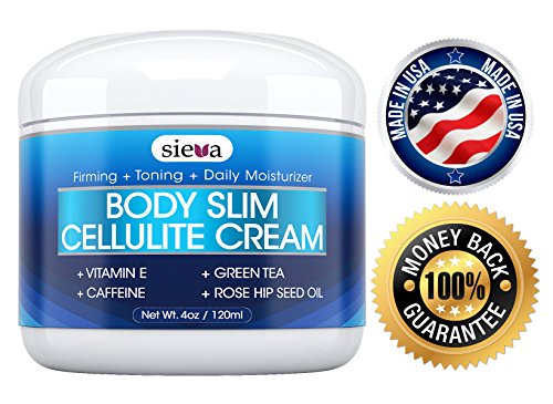 Cellulite Cream With Caffeine &amp; Retinol - Best Anti Cellulite Triple 