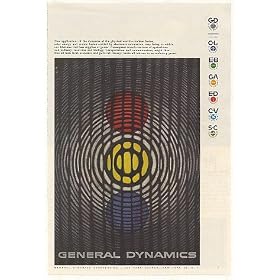1956 General Dynamics Nuclear Fission Solar Energy Atomic Fusion Power Print Ad