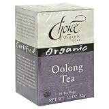 Choice Organic Oolong Tea, 16-Count Box (Pack of 6)