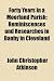 Forty Years in a Moorland Parish; Reminiscences and... bij Boeken bij de naam: 51P4QFvonPL._SL75_