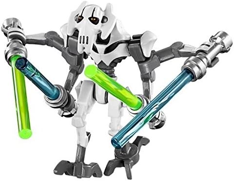 White General Grievous Star Wars Super Hero Minifigure Minifig Compatible With Lego Toy 2016