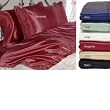 BRANDNEW 4PIECE KING SIZE LUXURY GOLD SATIN SHEET SET