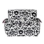 Fleurville Mothership Diaper Bag, Black/White