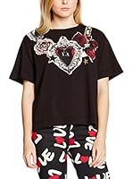 Love Moschino Camiseta Manga Corta (Negro)
