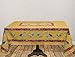 Cicada Yellow Rectangular French Provencal Polyester Tablecloth 59x94
