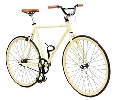 Critical Cycles Fixed Gear Single Speed Fixie Urban Road Bike (Tan, Medium) 