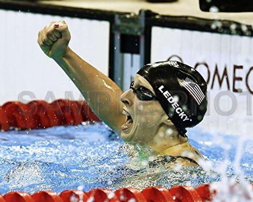 Katie Ledecky 2016 Rio Olympics Gold Medal 400 m Freestyle Swimming 8x10 Photo