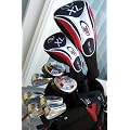 Callaway Mens Complete Golf Clubs Set with Stand Bag Top Flite RH Driver, Fairway Wood, Hybrids, Irons, Putter