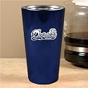 Miami Dolphins Navy Blue Lusterware Pint Cup