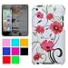 Durable Two Piece Front and Back Protective Hard Shell Crystal Cover Case for Apple iPod Touch 4th Generation + Mirror Screen Protector for Apple iPod Touch 4th Generation , Spring Flower