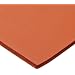 CS Hyde Silicone Sponge Rubber, Closed Cell, Commercial Grade, Medium Density, Acrylic Adhesive, 0.187" Thick, Red, 12" Width, 12" Length