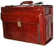 Mancini Brown Italian Leather Catalogue Case