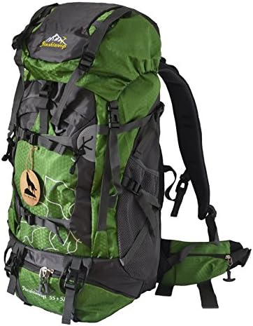The West Wolf Internal Frame Backpack for Camping Hiking Mountaineering 60L