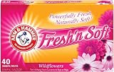 Arm & Hammer Fresh'N Soft, Fabric Softener Sheets - 6X9