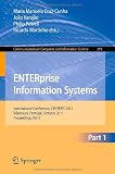 ENTERprise Information Systems: International Conference, CENTERIS 2011, Vilamoura, Algarve, Portugal, October 5-7, 2011. Proceedings, Part I (Communications in Computer and Information Science)