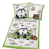 Herding 487335050 Micrafaser Bettwaesche Sheepworld,  pupsegal  Groesse: 80/80 + 135/200 cm