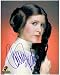 Carrie Fisher autographed 8x10 Star Wars Princess Leia photo (close up)