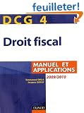 Droit fiscal DCG4 : Manuel et applications