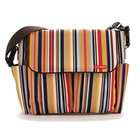 Skip Hop Dash Diaper Bag Canvas - Uptown Stripe