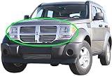 Carriage Works Billet Grilles Fits 2007-up Dodge Nitro (upper grille) Polished aluminum