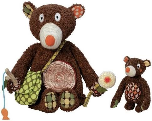 Woodours Daddy and Baby Bear Interactive Playset by Geared For Imagination