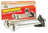 Air Horn - Powerhouse - Universal - Chrome Roof Mount - 120 Decibels 390/435Hz