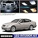 LEDpartsNow Interior LED Lights Replacement for 1998-2005 Lexus GS300 GS400 GS430 Accessories Package Kit (9 Bulbs), WHITE