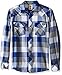 Dickies Men's Regular Fit Western Flannel Shirt