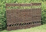 Willow Weave Garden Screen Divider