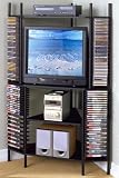 Arlington Corner Tv Center 62.75hx42.25w Black
