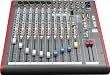 Allen & Heath AH-ZED-12FX 12-Channel Mixer with USB Interface and Onboard EFX