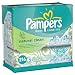 Pampers Natural Clean Wipes 3X Travel Pack, 216 Count (Pack of 4)