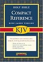KJV Compact Reference Bible, with Magnetic Closure: King James Version, Black Bonded Leather, Compact Reference Bible With Snap Flap