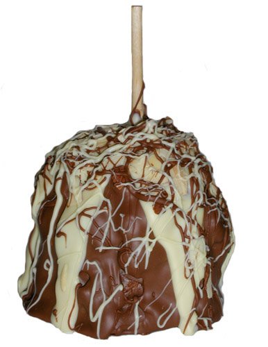 Awesome Almond Crunch Belgian Chocolate Caramel Apple by A Bountiful Harvest