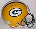 Brett Favre Green Bay Packers with Favre Hologram NFL Riddell Authentic Full Size Helmet