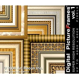 Digital PictureFrames (tm) Vol.1 Super High Resolution: Up To 6000x6000 pixels