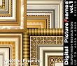 Digital PictureFrames (tm) Vol.1 Super High Resolution: Up To 6000x6000 pixels for PhotoshopCS4