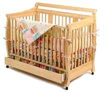 Stork Craft Lennox Crib in Natural