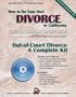 How to Do Your Divorce in California (CD-ROM) (a guide for Petitioners and Respondents (Out-of-Court Divorce a Complete Kit)