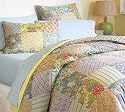 Pottery Barn Millie Organic Patchwork Quilt & Sham