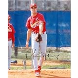 Matt Morris Autographed St. Louis Cardinals (Red Jersey) 8x10 Photo