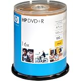 16X Write-once DVD+r Spindle with Ink Jet Printable Surface