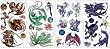 Bakugan Battle Brawlers Peel & Stick Wall Appliques Set