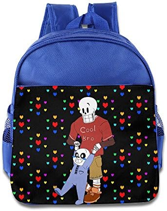 KIKI1890 Toddler Undertale Papyrus With Kid School Bag