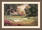 Golf Scene by Alexa Kelemen - Framed Artwork