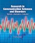 Research in Communication Sciences and Disorders: Methods-Applications-Evaluations