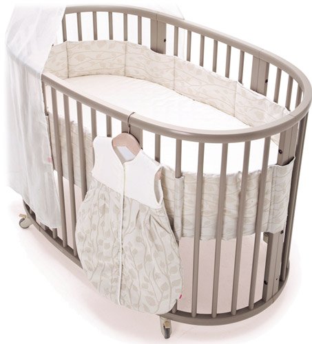 Stokke Sleepi Crib 4 Piece Bedding Set in Nest Stand