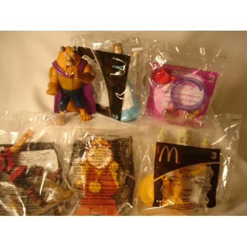 BEAUTY AND THE BEAST 1992 MCDONALDS TOYS Other Products