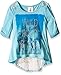 Beautees Girls' Big Elbow SLV. Top W/Elephant Scrn