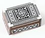 Handcrafted Mother of Pearl Inlaid Rectangle Wood Egyptian Jewelry Box